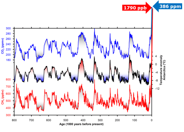antarctic ice core data