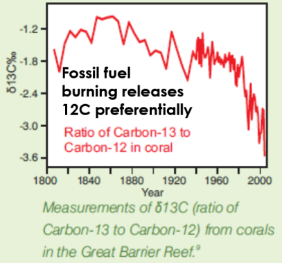 coral isotope ratio